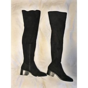 STEVE MADDEN Over the knee black boots